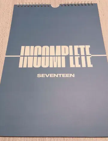 SEVENTEEN INCOMPLETE WALL PHOTO
