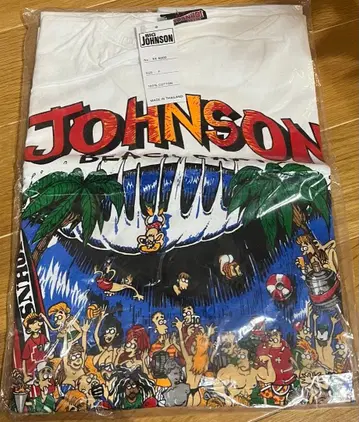 BIG JOHNSON T셔츠 컬러풀 프린트