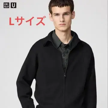 더블 페이스 풀 지퍼 자켓 09 BLACK