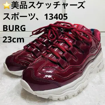 새상품급 스케쳐스 스포츠,13405 BURG 스니커즈 23cm