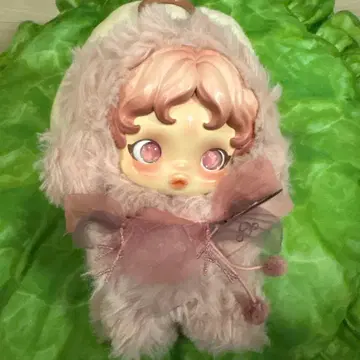 SKULLPAND 봉제 인형 핑크