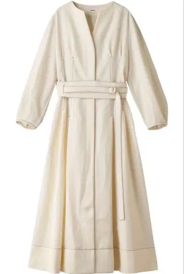 ebure 에브르 데님 라이크 원피스 36 화이트 새상품