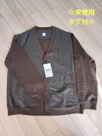 정가 24200엔 미사용 택 포함 [ TAKEO KIKUCHI 가디건 ]