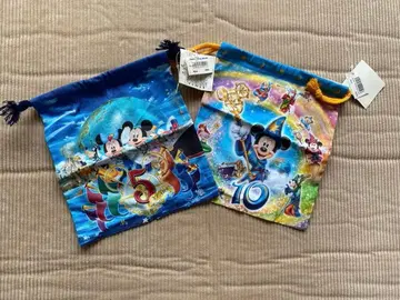 [새상품] 택 포함 디즈니씨 5주년 10주년 복조리 2개 세트