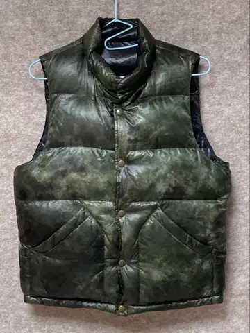 폴스미스 PS Paul Smith 리버서블 다운 베스트 그린