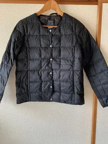택 포함 미사용 TAION-w104 이너 다운 자켓 L