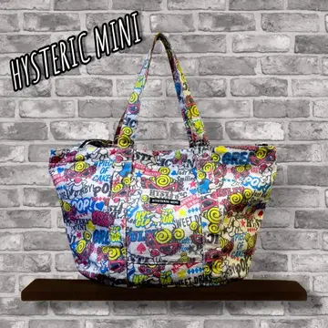 HYSTERIC MINI 히스미니 올 패턴 토트백 숄더백