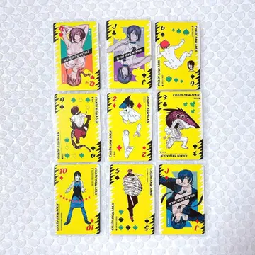 체인소 맨 카드놀이 레제 마키마 덴지 봄 파워 코베니 히메노