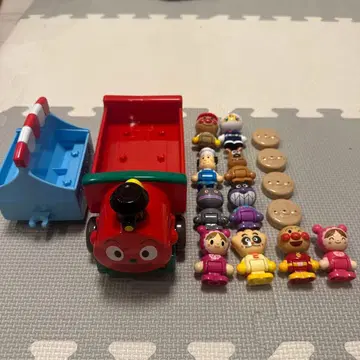 호빵맨 첫 하우스 인형 세트 SL맨과 8명의 친구들