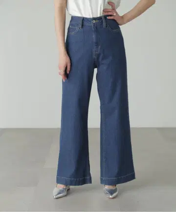 베이직 와이드 데님 팬츠 FREE'S MART 131-4930002