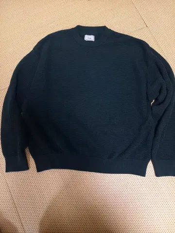 EVCON COTTON KNIT CREW SWEATER