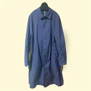 FRAPBOIS 네이비 스텐카라 코트