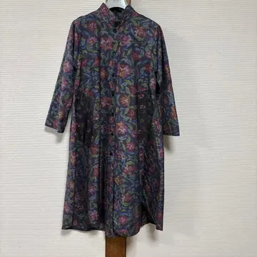 No.25 오시마 명주 롱 코트 손바느질