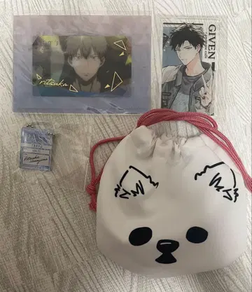 기븐 애니플렉스 클리어 카드 애니메이트 카페  복조리 우에노야마 릿카