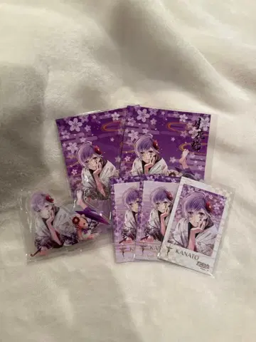 월화 오이란 사카마키 카나토 아크릴 스탠드 세트