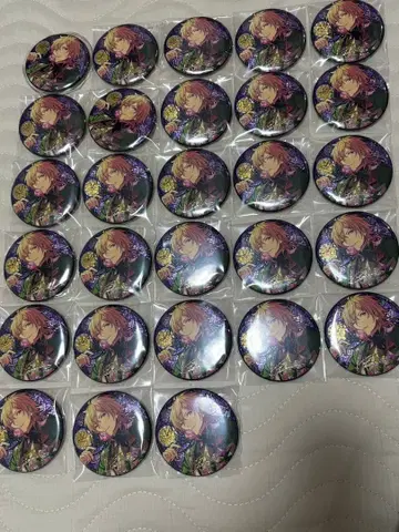 앙스타 중국 시광 캔뱃지 하카제 카오루 28개