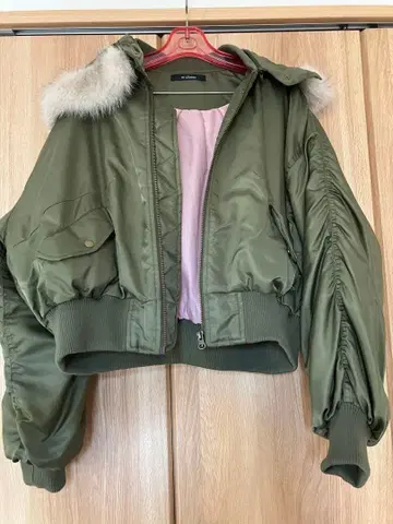 w closet 퍼 MA-1 자켓