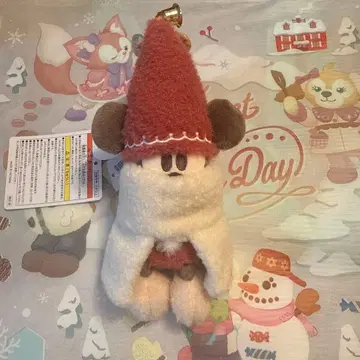 릴 린린 인형 배지 빨간색 릴 린린 디즈니 크리스마스 릴 린린