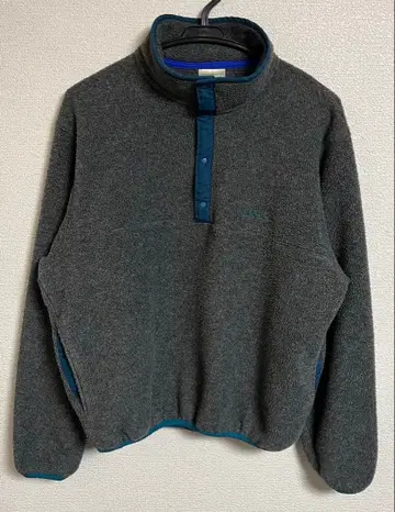 L.L.Bean 엘엘빈 플리스 풀오버 스냅 T