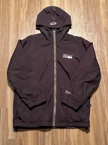 FIRST DOWN 플리스 자켓 블랙
