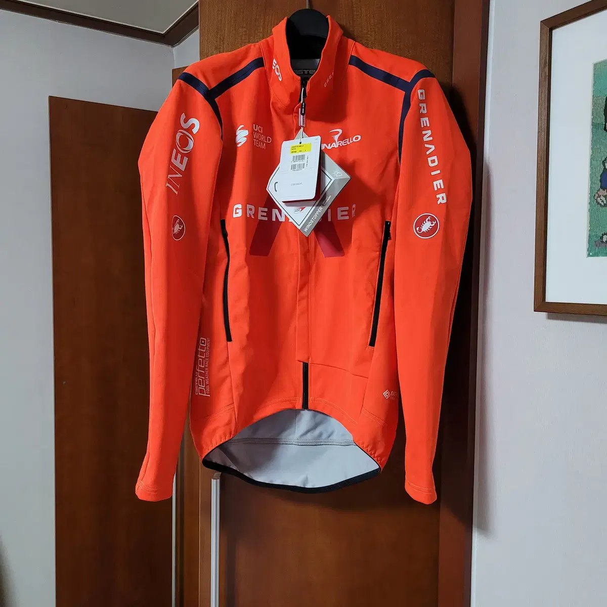 Sleeve Jersey Castelli Team Ineos Perfetto Ros Long Sleeve