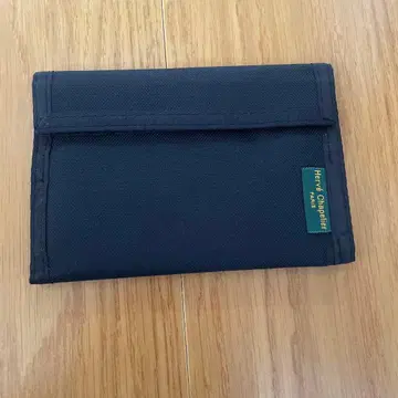 에르베샤 펠리에 3단 폴더형 지갑 블랙