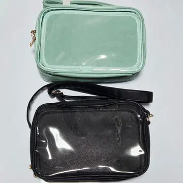 자카마트 이타백 숄더 민트 블랙