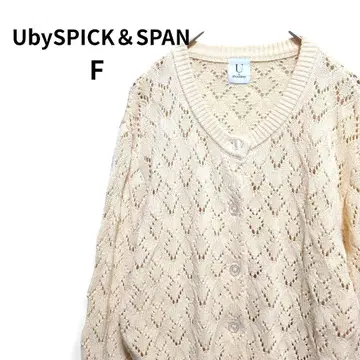 UbySPICK & SPAN 스픽 앤 스팬 시스루 니트 가디건