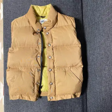 Crescent Down Works 베이지 다운 베스트 XXS