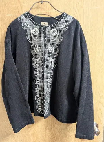 SM2 마카베 앨리스 콜라보 셔츠 자켓 크로스 린넨 스커트 블라우스