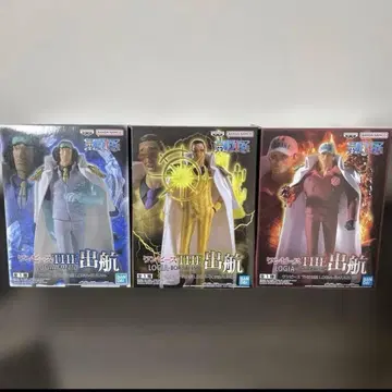 원피스 The 출항 사카즈키 볼사리노 쿠잔 피규어 3체 세트