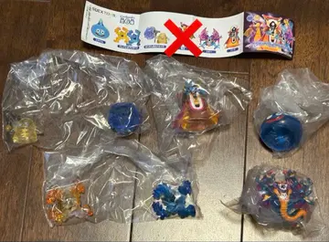 드래곤 퀘스트 캡슐 토이 피규어 6개 세트