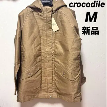 새상품 크로커다일 베이지 마운틴 후드티 코트 아우터 여성용
