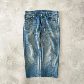 Ordinary Fits 데님 팬츠 USED 가공 셀비지 일본제 32