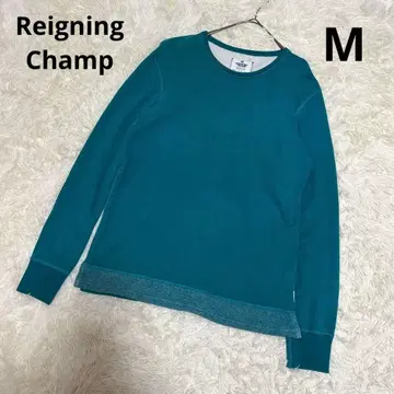 Reigning Champ 캐나다제 맨투맨 M 사이즈 터콰이즈