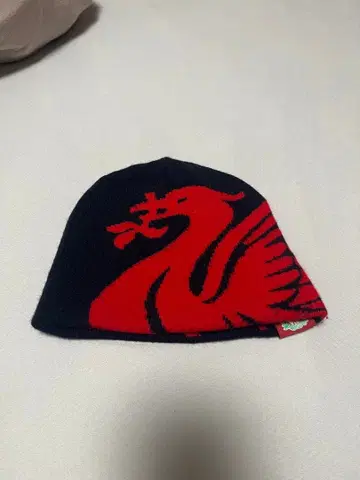 빈티지 리버풀 비니 니트 모자 리버서블