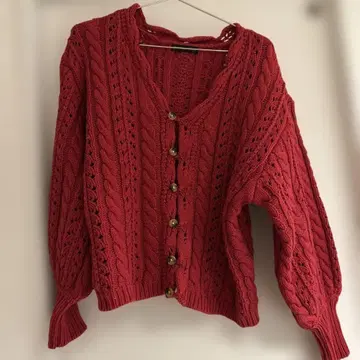 SEA ROOM LYNN 레드 가디건