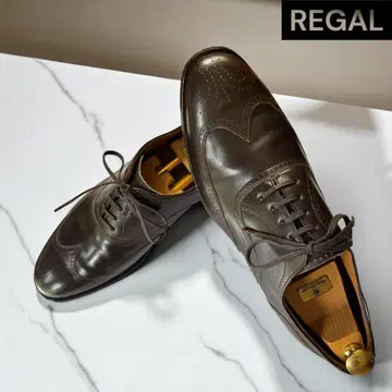 REGAL 이스트 코스트 컬렉션 윙팁 다크 브라운 26EE