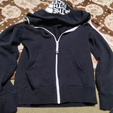 THE NORTH FACE 풀 집업 후드티 XS 블랙