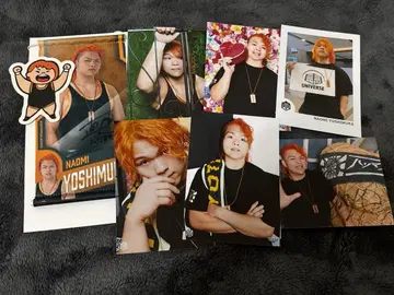 DDT 요시무라 나오미 미니 태피스트리 브로마이드 스티커 세트