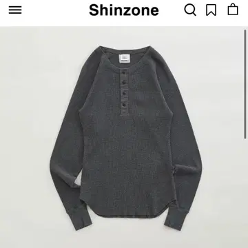 24AW THESHINZONE WAFFLE LONG SLEEVES TEE