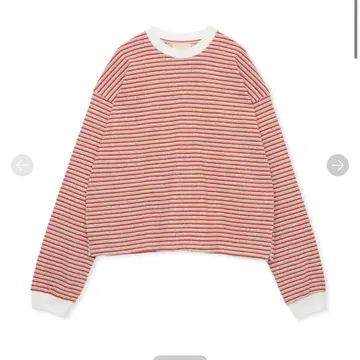 SHISHIKU BLT 보더 롱 T 레드