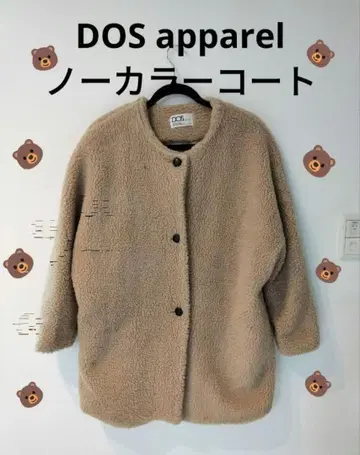 DOSapparel 모코모코 노카라 자켓