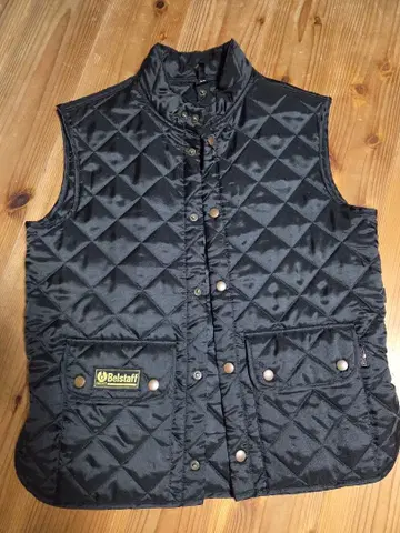 Belstaff 블랙 다운 베스트