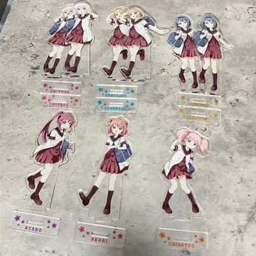 유루유리 아크릴 스탠드 세트 낱개 판매 가능