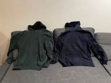 UNIQLO와 GAP의 L 사이즈 후드티 2세트