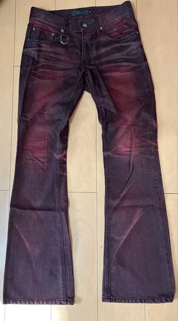 Midas Sadie 콜라보 데님 레드 M