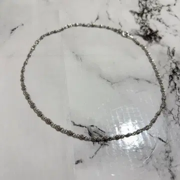 저스틴 데이비스 크로스 체인 목걸이 약 50cm