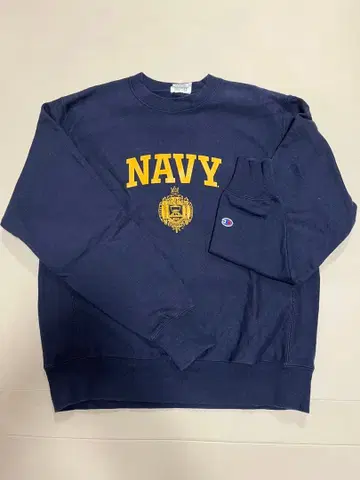 Champion NAVY 리버스 위브