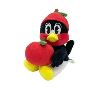 도쿄 야쿠르트 스왈로스 #2896 츠바쿠로 마스코트 키링 사과